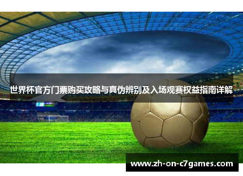 世界杯官方门票购买攻略与真伪辨别及入场观赛权益指南详解